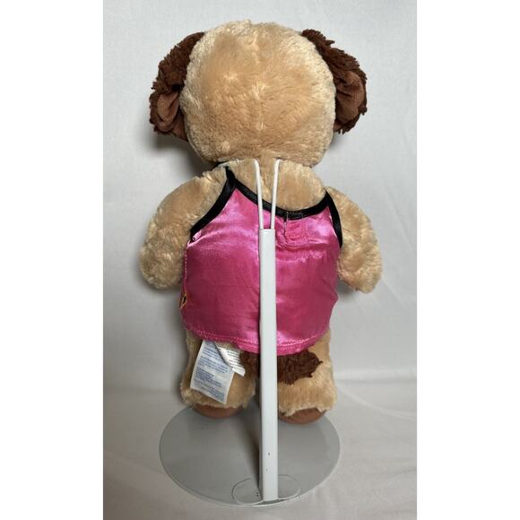 Build A Bear 15” Plush Dog With I Heart Slumber Parties Top - Picture 3 of 8